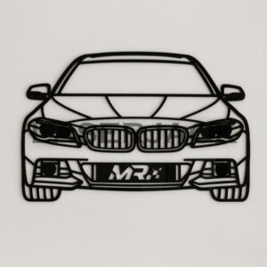 Silueta de Coche Personalizado en Metacrilato Negro - Imagen 6