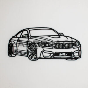 Silueta de Coche Personalizado en Metacrilato Negro - Imagen 3